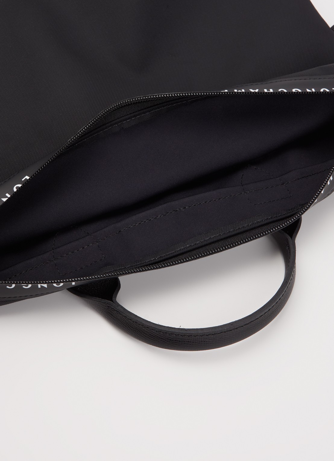 Longchamp Le Pliage Energy rugzak van canvas  - detail 4 zwart