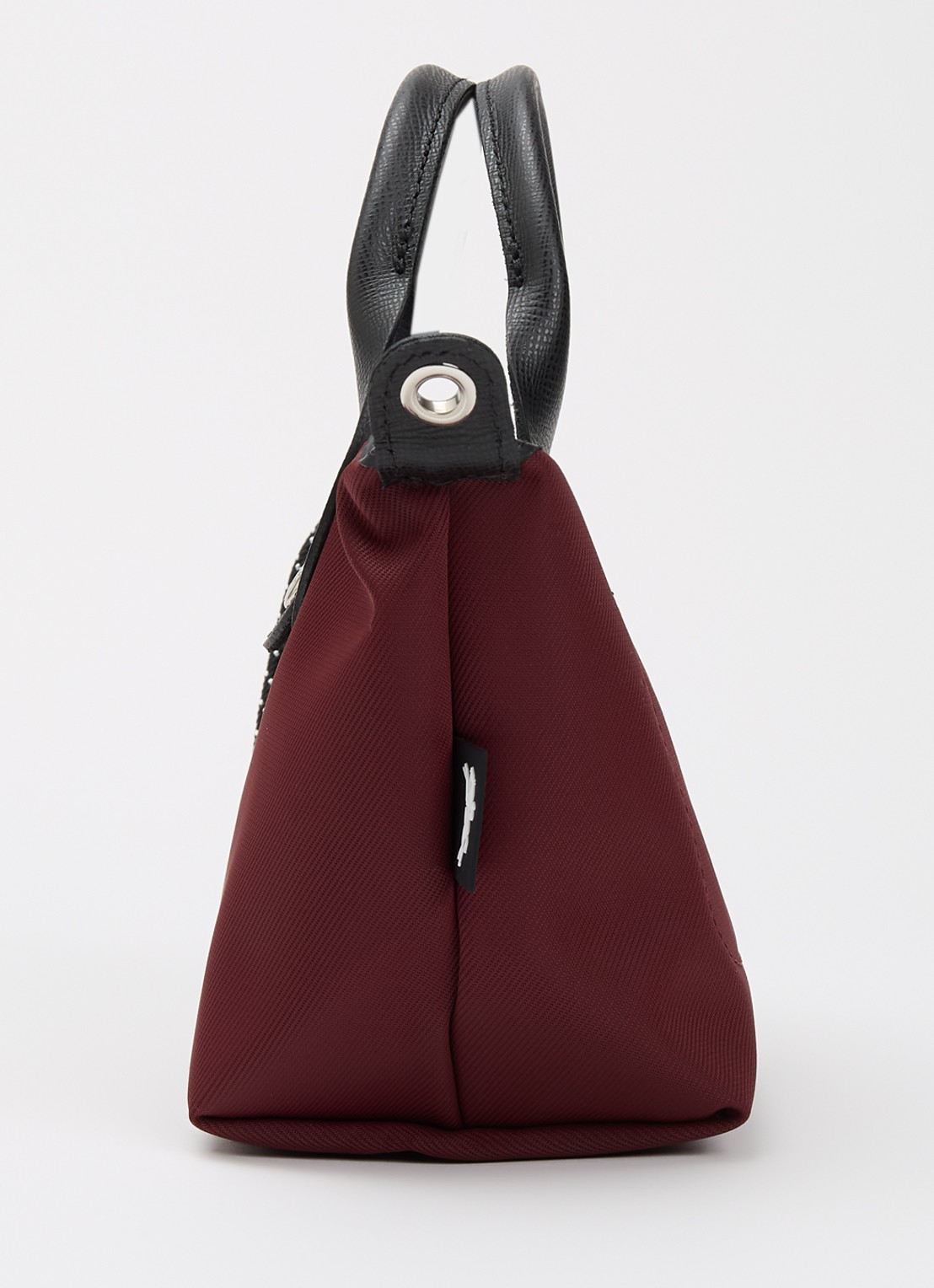 Longchamp Le Pliage Energy XS handtas met leren details - detail 5 bordeauxrood