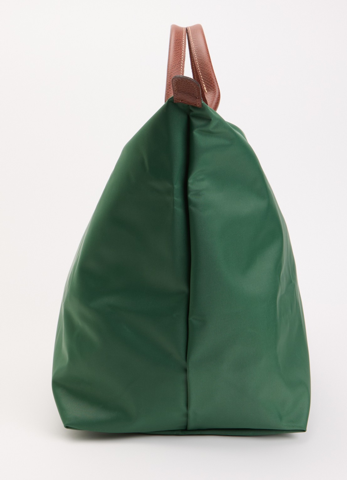 Longchamp Le Pliage Original reistas L met leren details - detail 4 groen