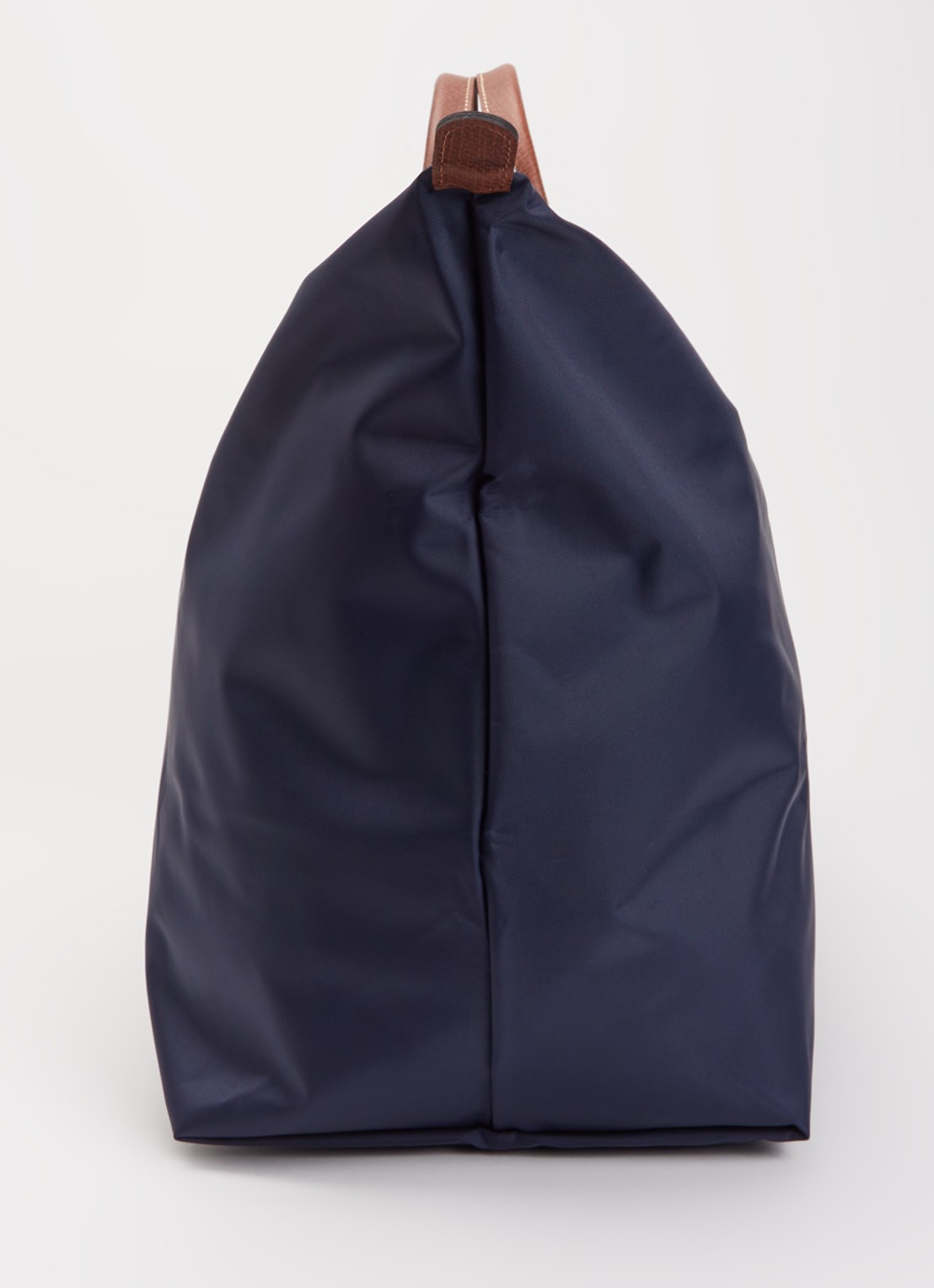 Longchamp Le Pliage Original reistas M met leren details - detail 5 donkerblauw