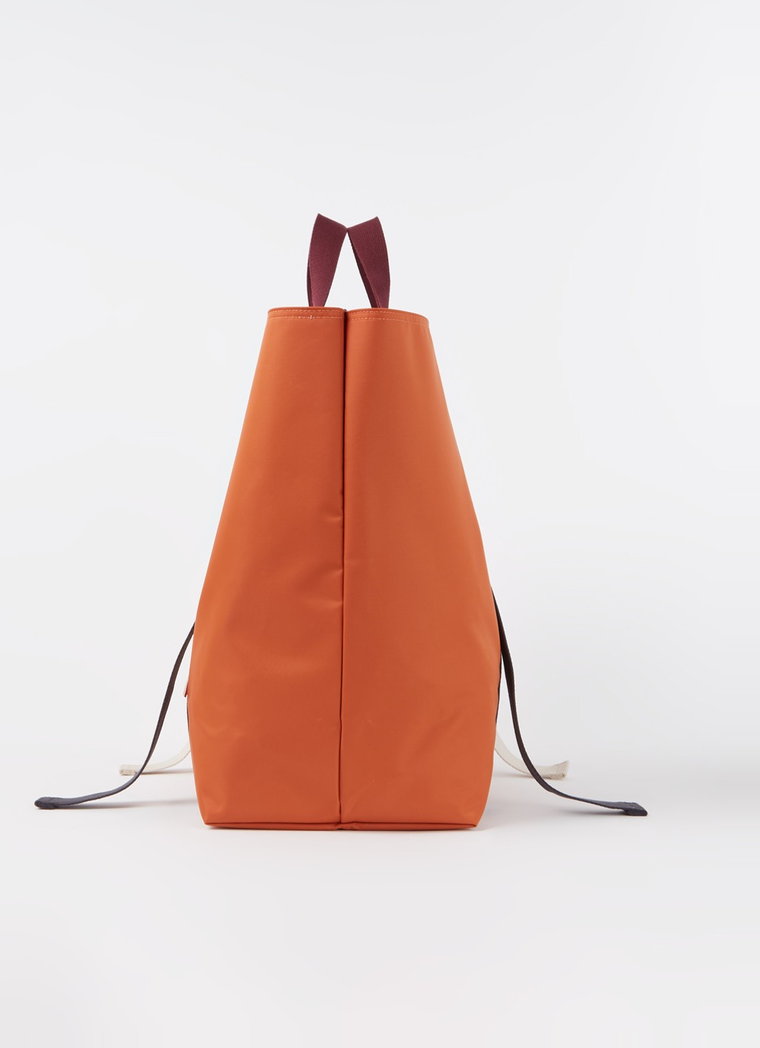 Longchamp Le Pliage Re-Play handtas XL met leren details  - detail 5 orange