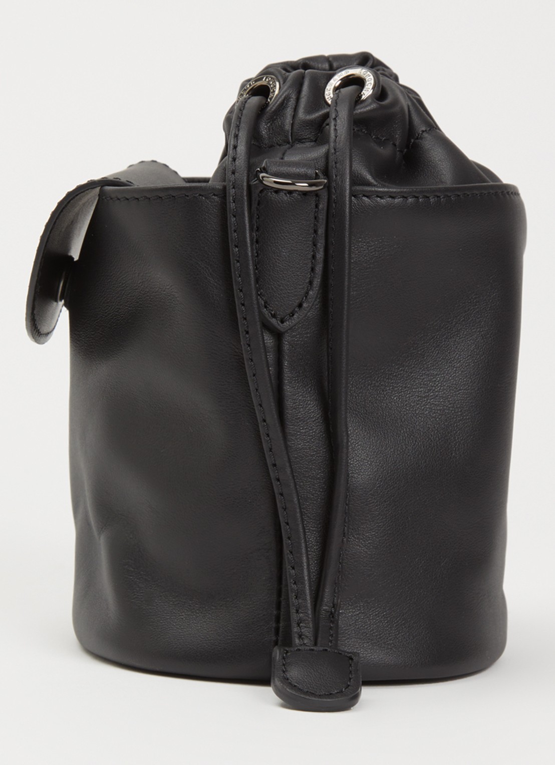 Longchamp Le Pliage Xtra crossbodytas van leer - detail 3 zwart