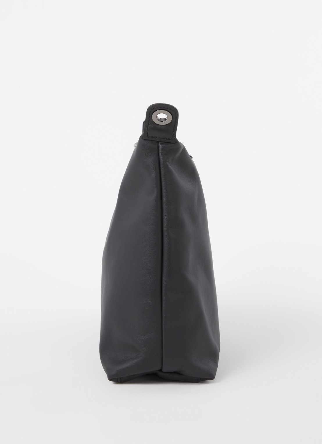 Longchamp Le Pliage Xtra schoudertas M van leer - detail 3 zwart