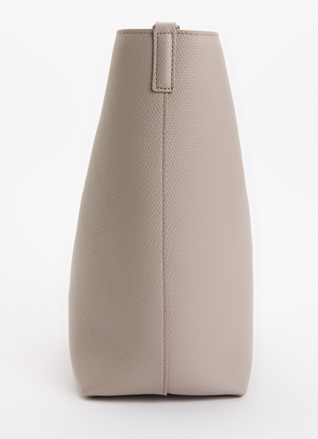 Longchamp Le Roseau schoudertas M van leer - detail 5 beige