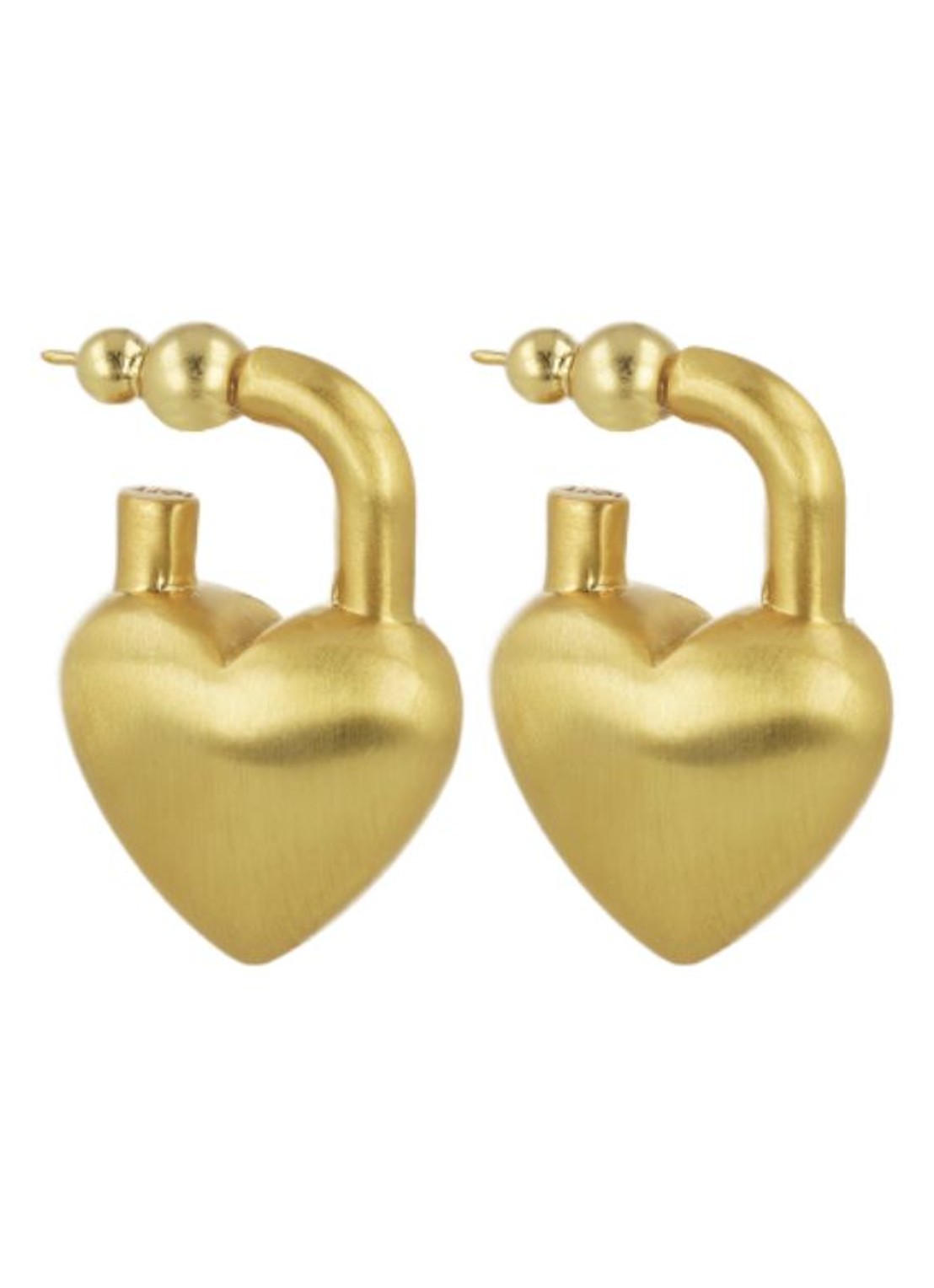 LOTT. gioielli Amour oorstekers verguld  - detail 3 goud