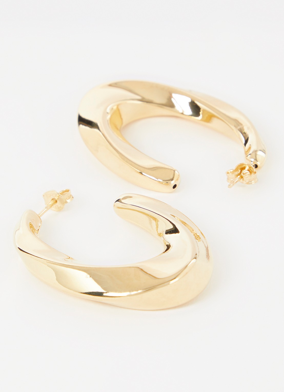 LOTT. gioielli Classic oorstekers verguld - detail 3 goud