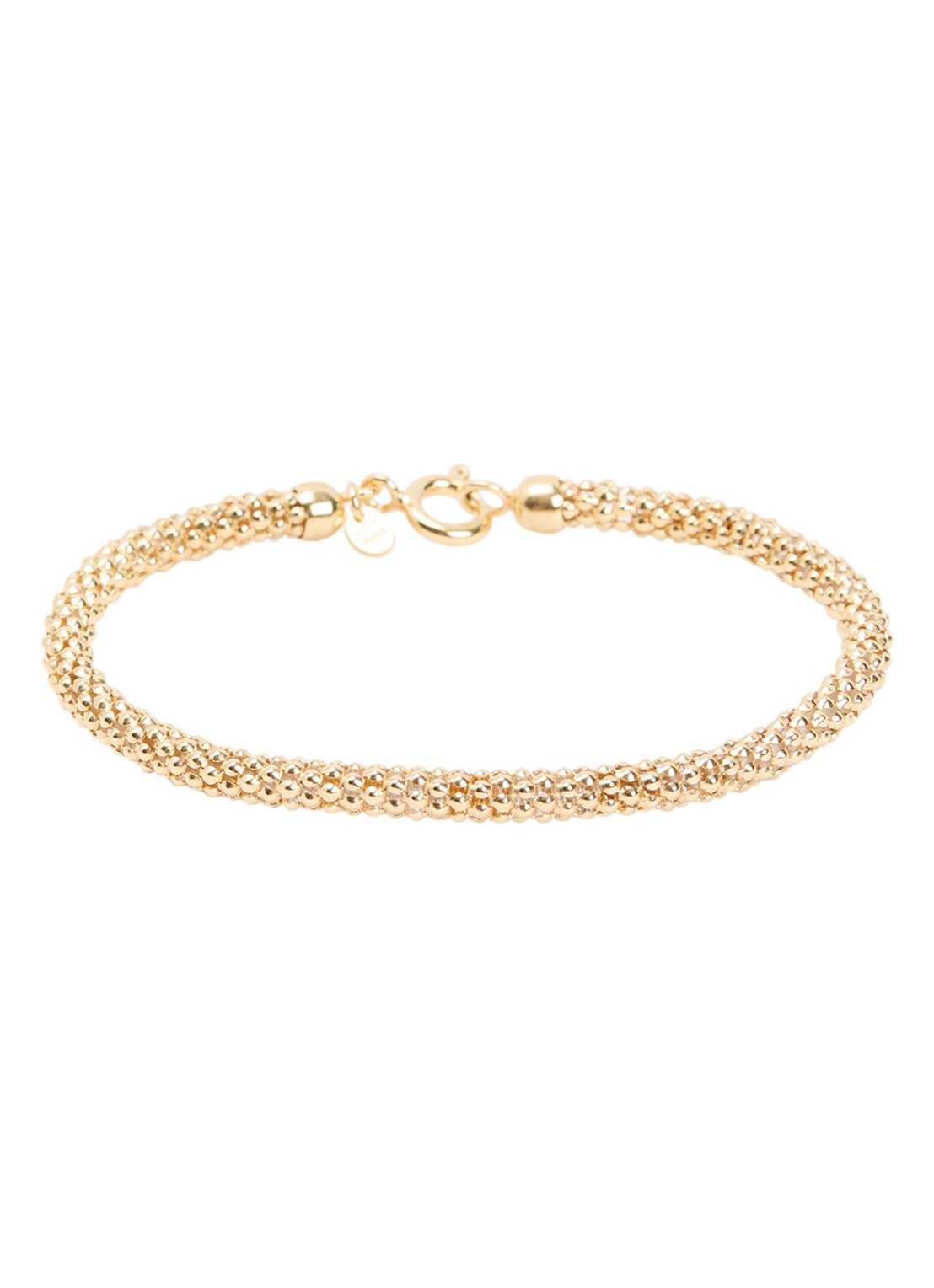 LOTT. gioielli Snake S armband verguld - voorkant goud