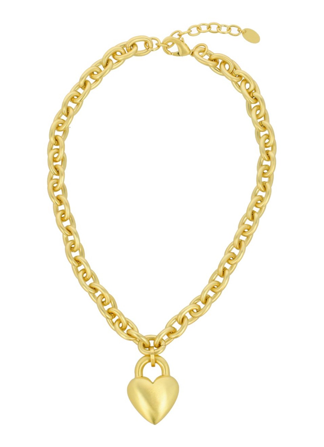 LOTT. gioielli Valen ketting met hanger - detail 6 goud