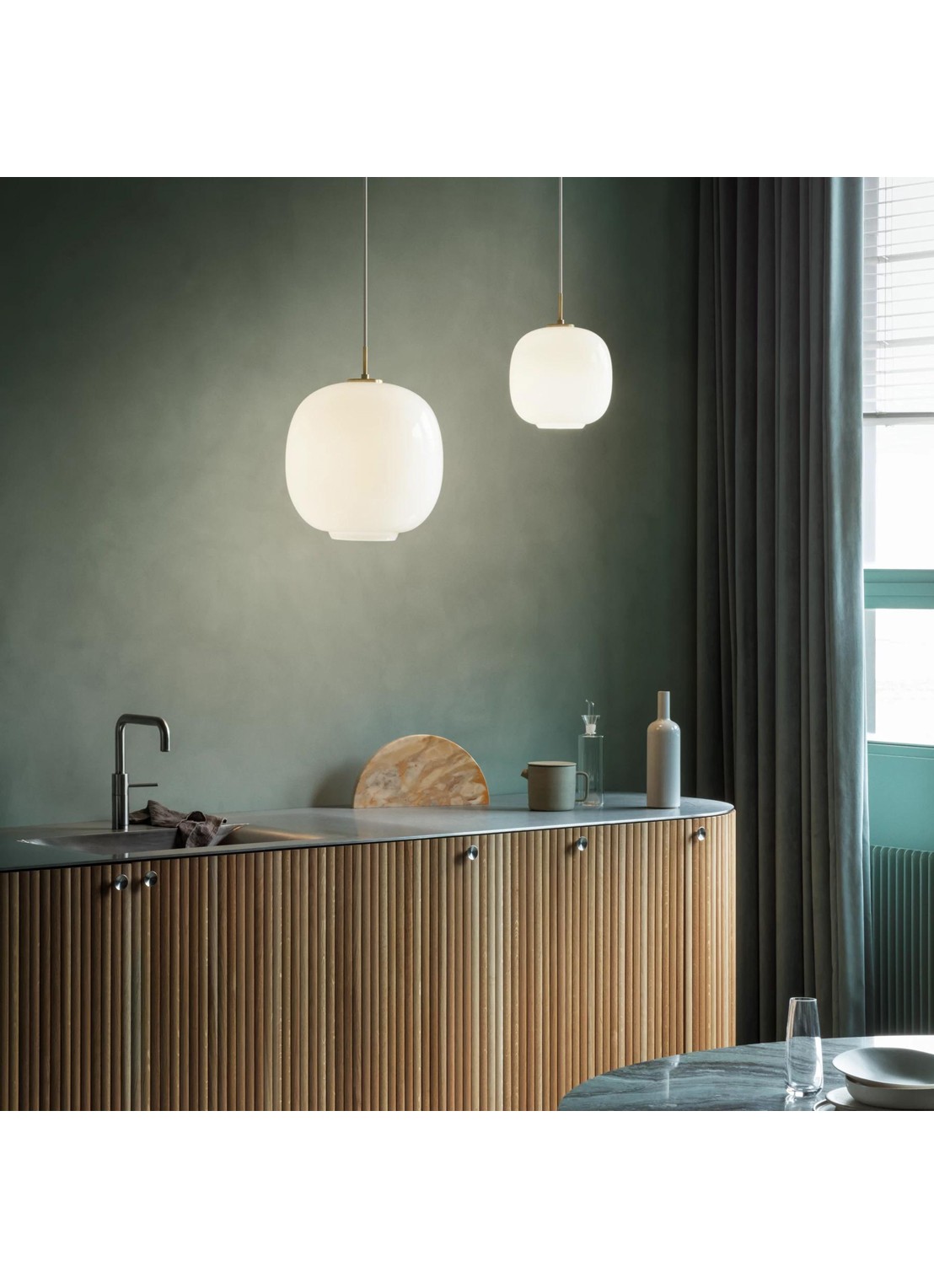 Louis Poulsen VL 45 Radiohus hanglamp Ø175 cm - achterkant 6 wit