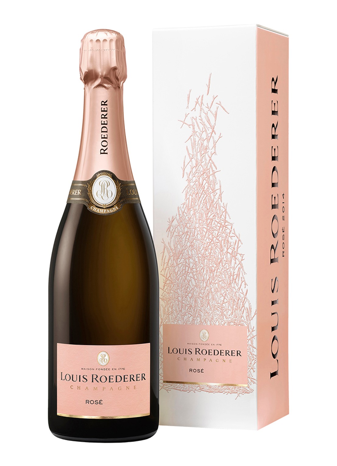 Louis Roederer Louis Roederer Brut Rosé champagne in geschenkverpakking 750 ml  - voorkant undefined