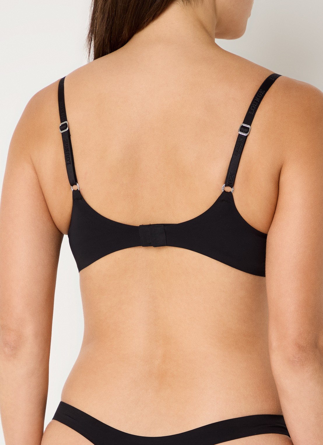 Lounge Anti Gravity push-up bh met mesh - achterkant zwart