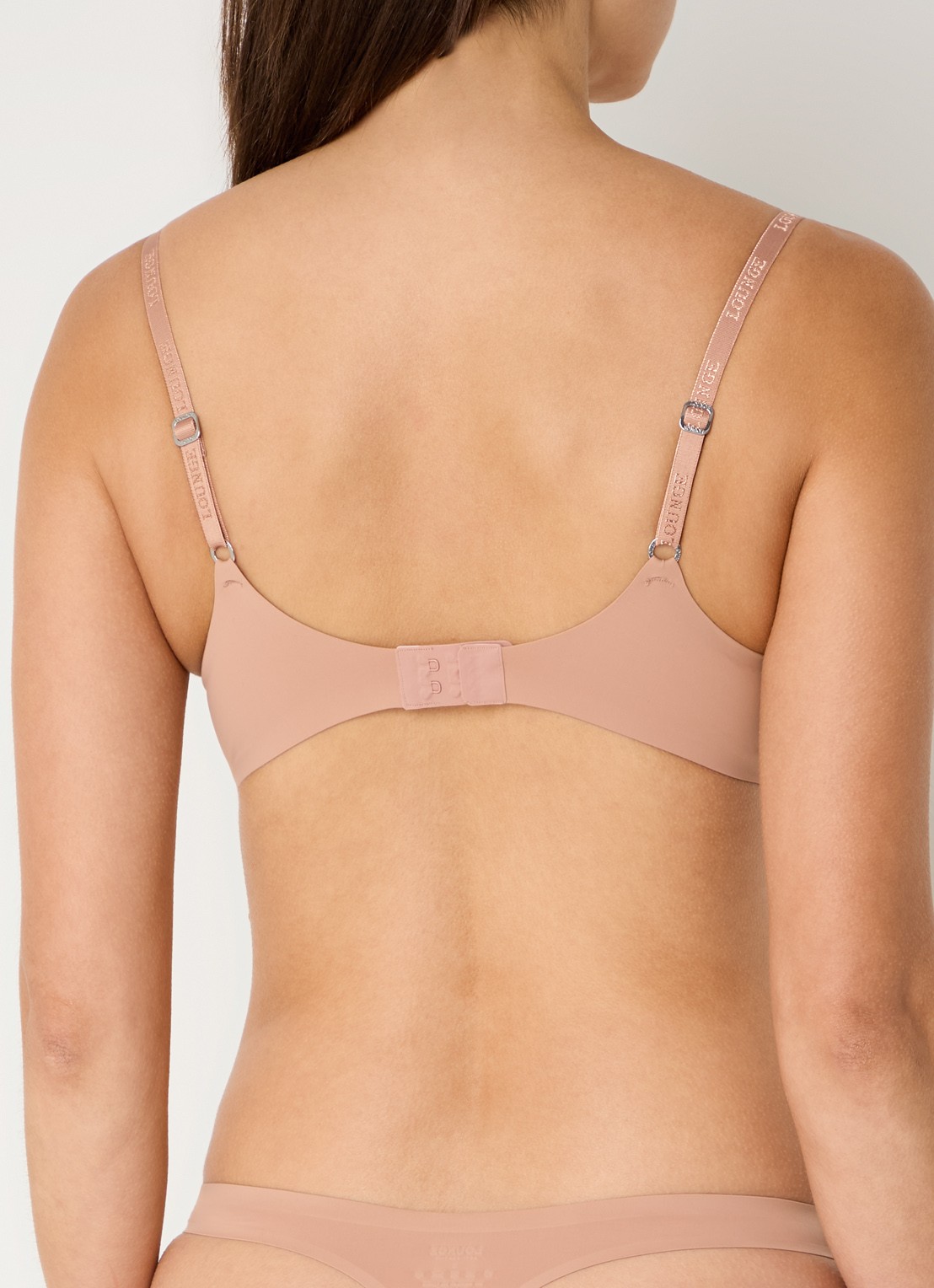 Lounge Anti Gravity push-up bh met mesh - achterkant beige