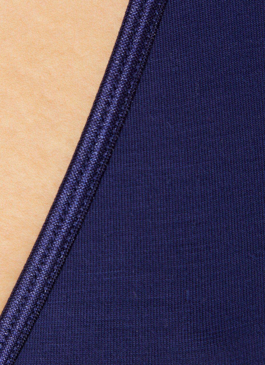 Lounge Bralette met logoband - detail 3 donkerblauw