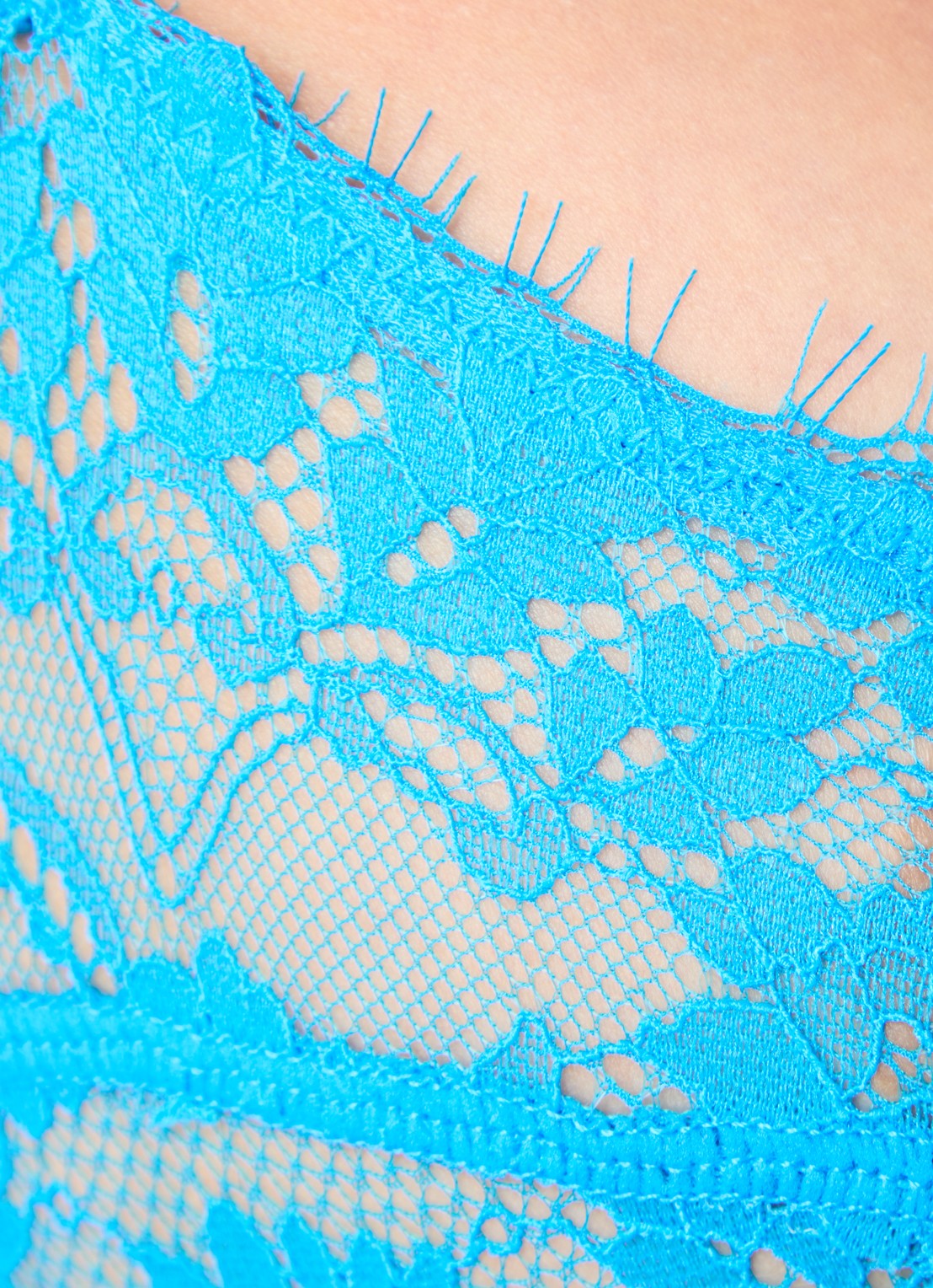 Lounge Entice balconette bh van kant - detail 4 blauw