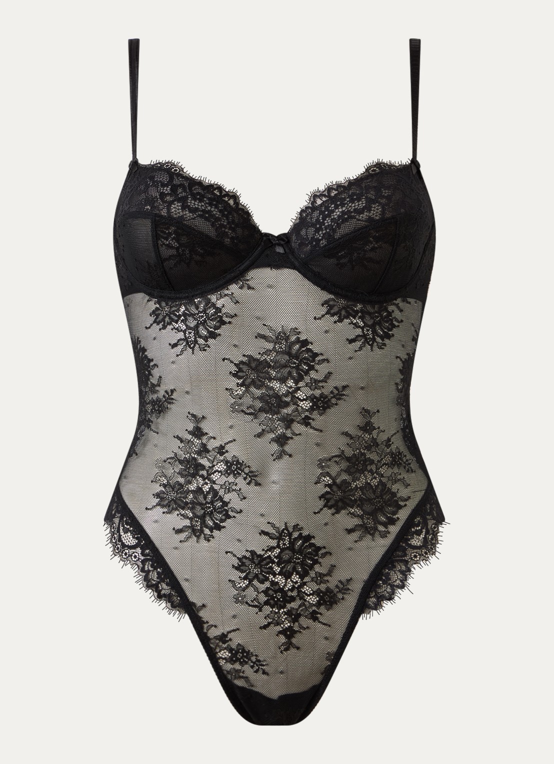 Lounge Sultry body van kant - voorkant 3 zwart