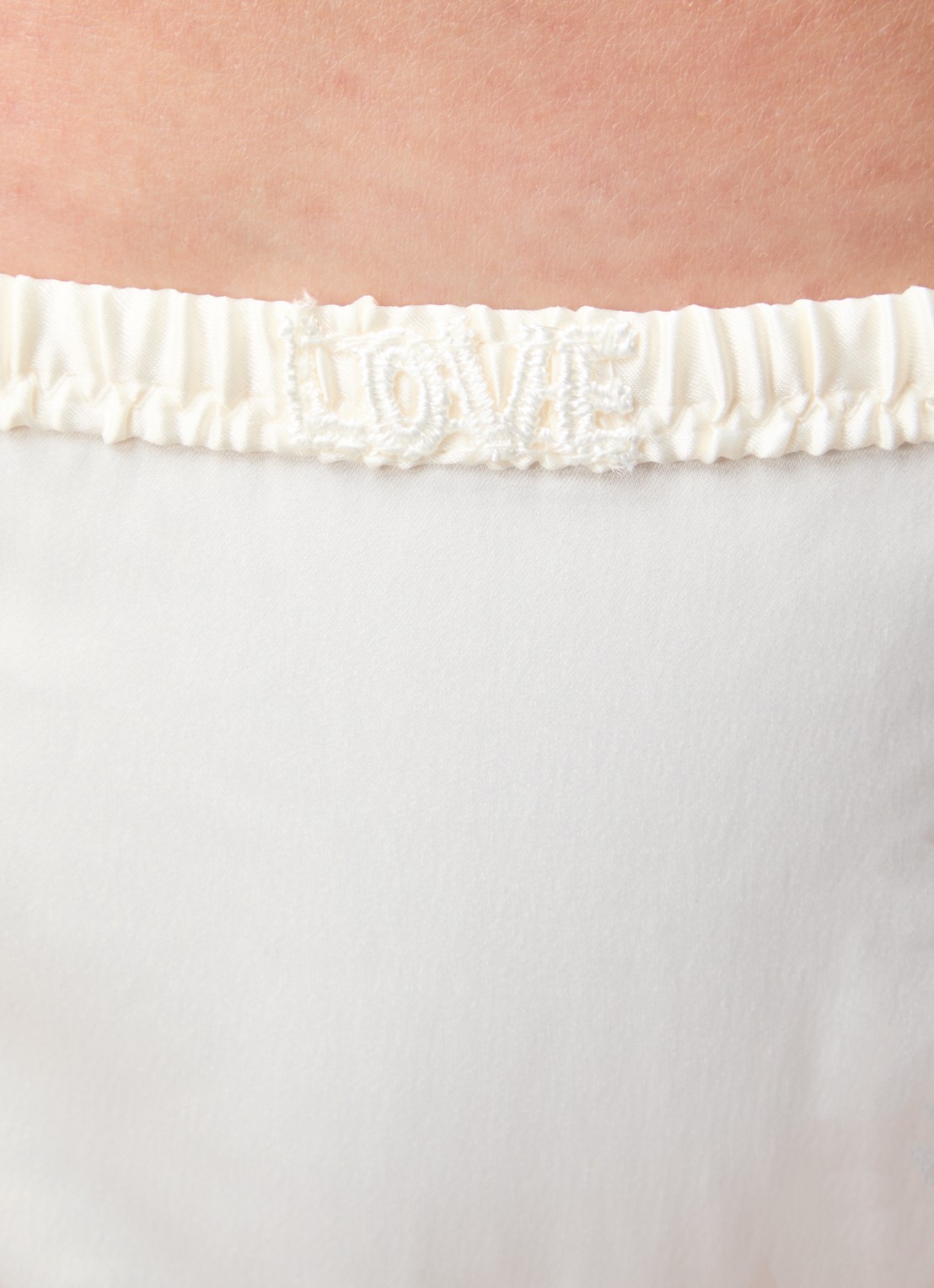 Love Stories Charlotte tanga met kant - detail 2 gebroken wit