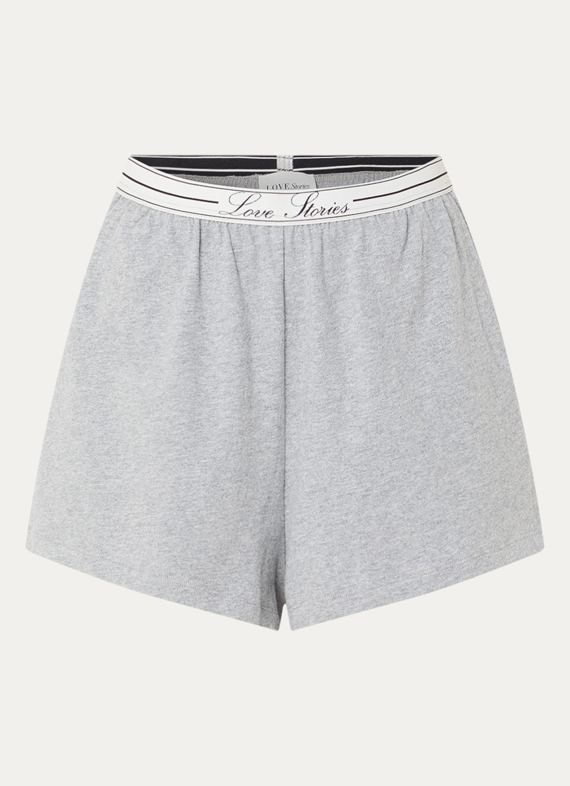 Love Stories Surf loose fit pyjamabroek - voorkant grijsmele