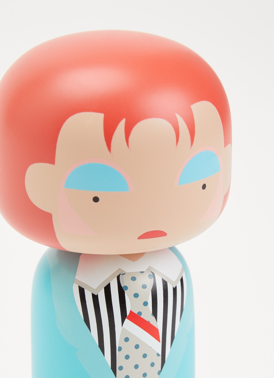 Lucie Kaas David Bowie Life On Mars? Kokeshi Doll 14,5 cm - voorkant 2 multicolor