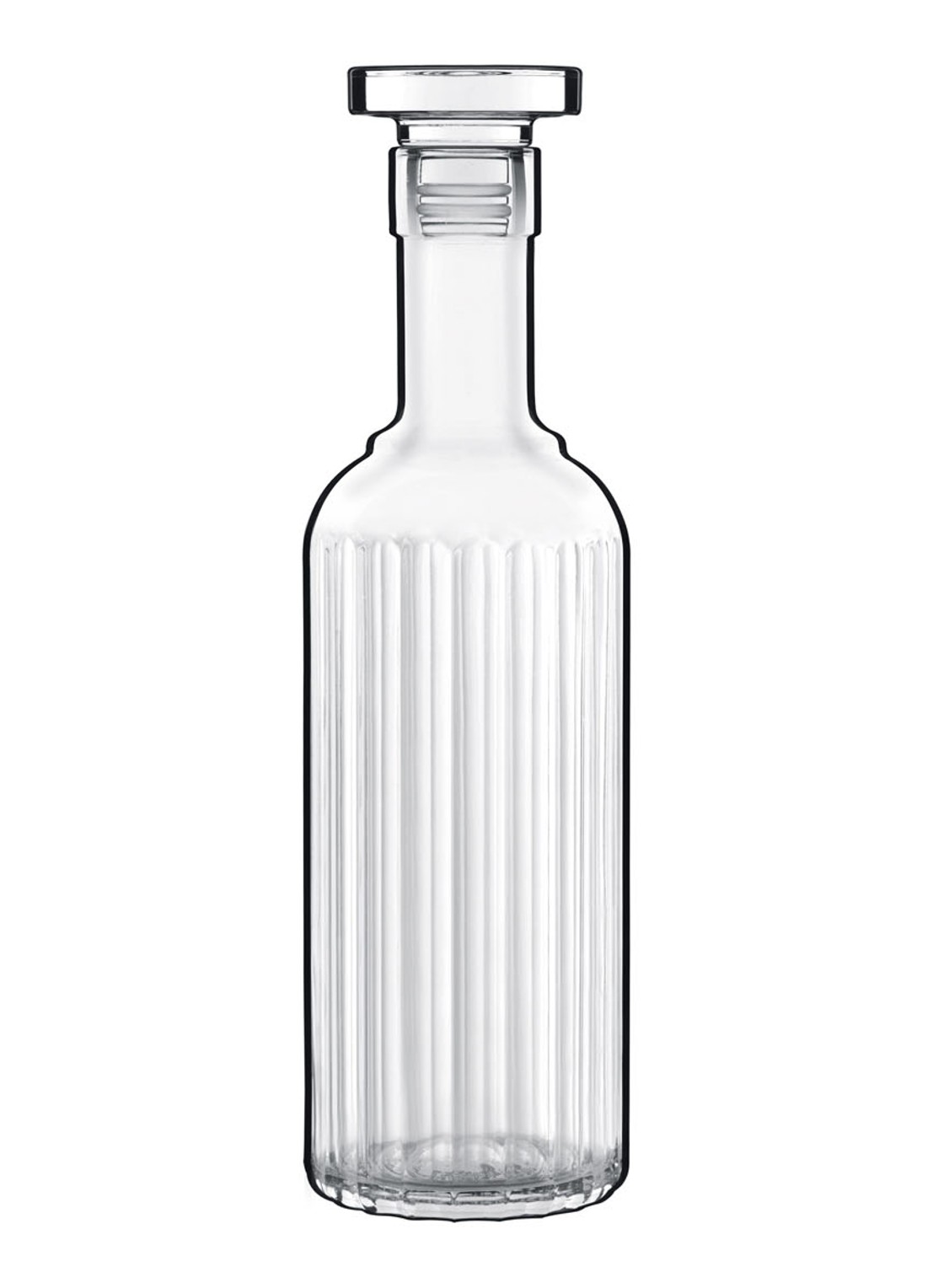 Luigi Bormioli Bach whisky karaf 70 cl - voorkant transparant