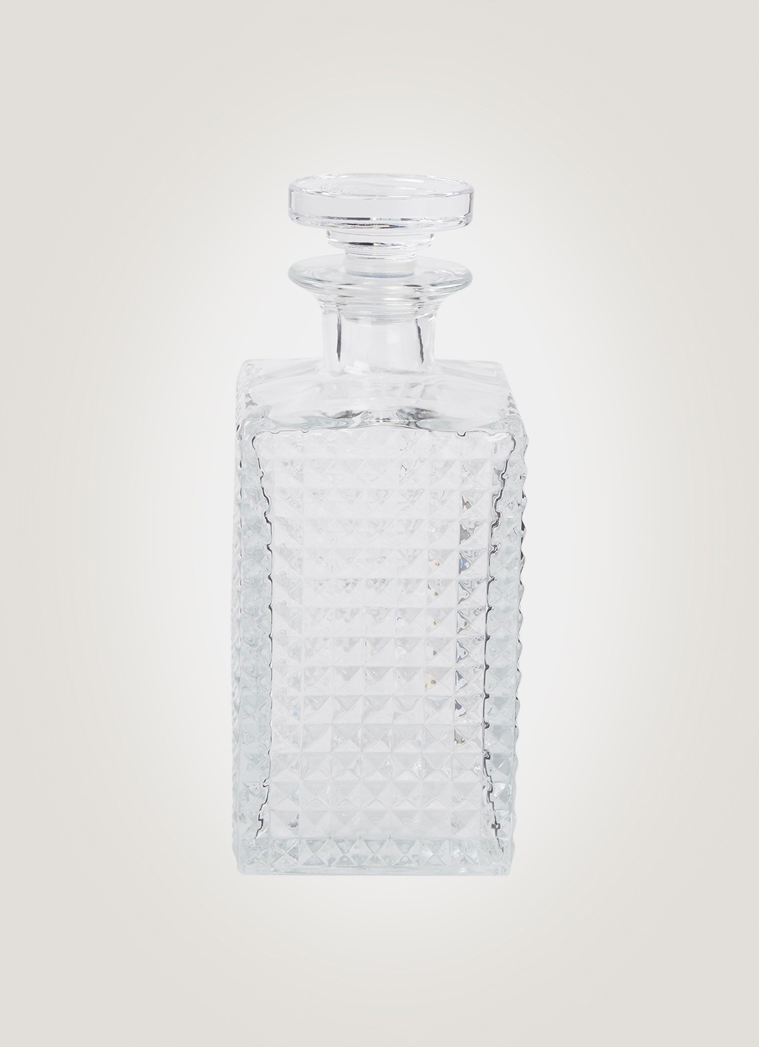 Luigi Bormioli Mixology Elixir whisky karaf - voorkant 2 transparant
