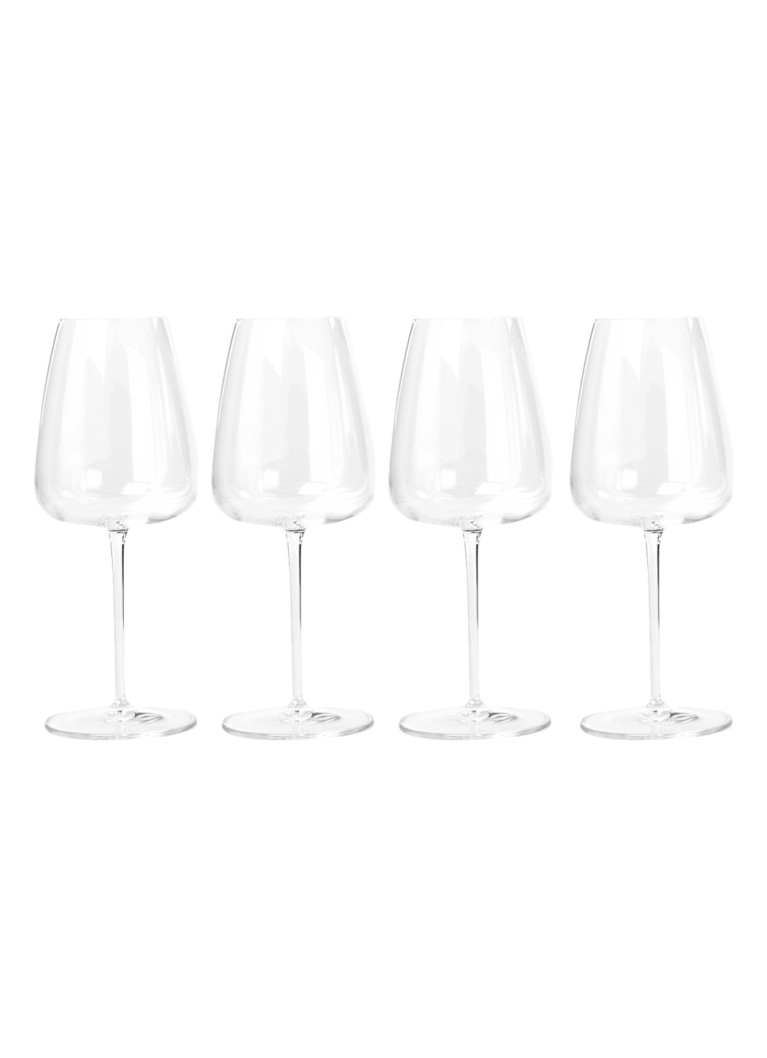 Luigi Bormioli Talismano Chardonnay Grand Cru witte wijnglas 55 cl set van 4 - voorkant transparant