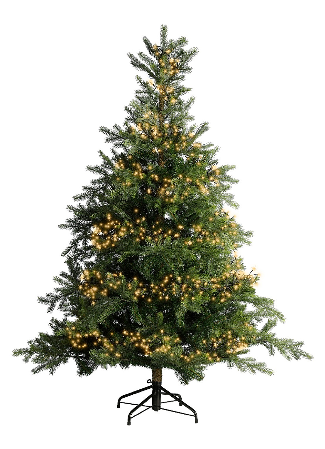 Lumineo Cluster Twinkle lichtslinger 10,5 meter - detail 3 zwart