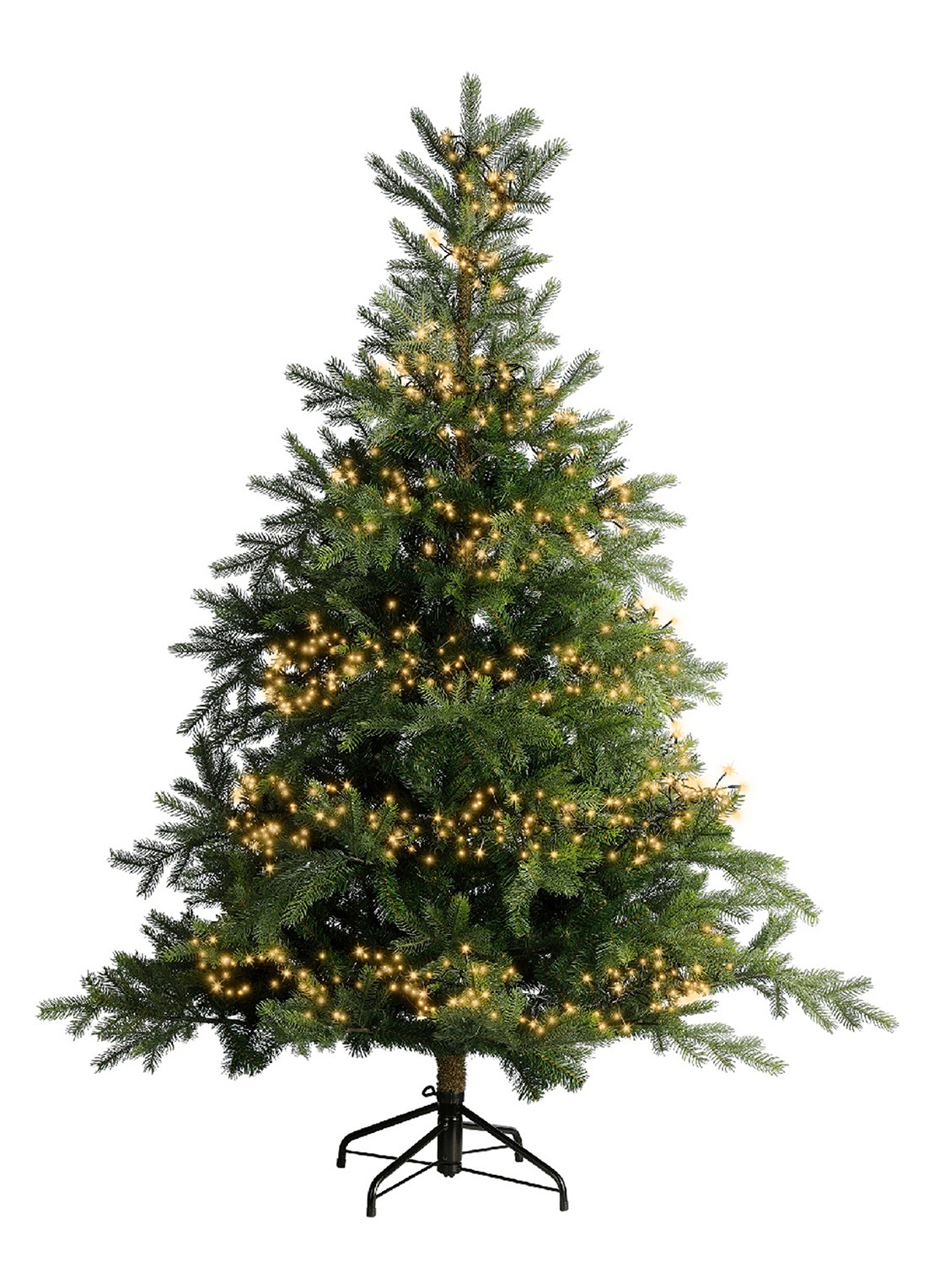 Lumineo Cluster Twinkle lichtslinger 14 meter - detail 3 zwart