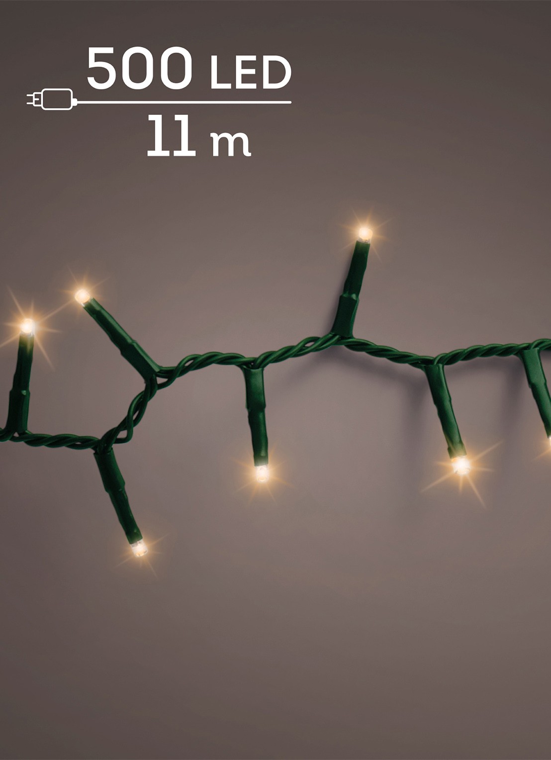 Lumineo Compact lichtslinger 11 meter - voorkant 4 groen