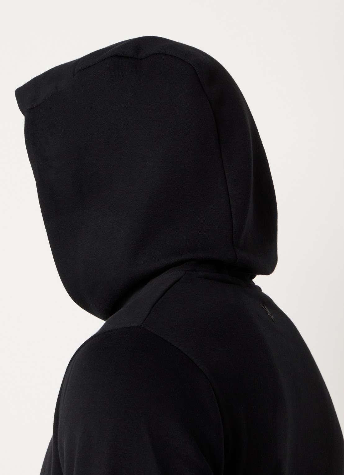 Lyle & Scott Hoodie met steekzakken en logo - detail 4 zwart