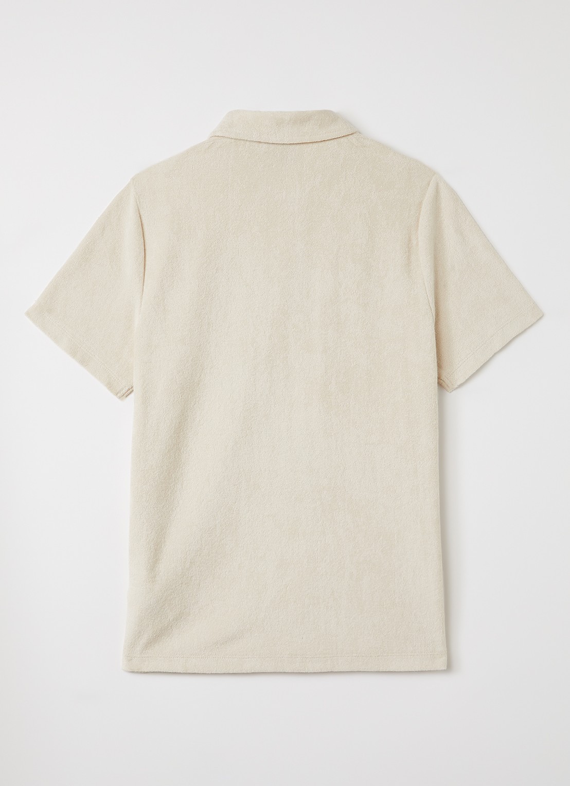 Lyle & Scott Overhemd met logo  - voorkant 3 beige