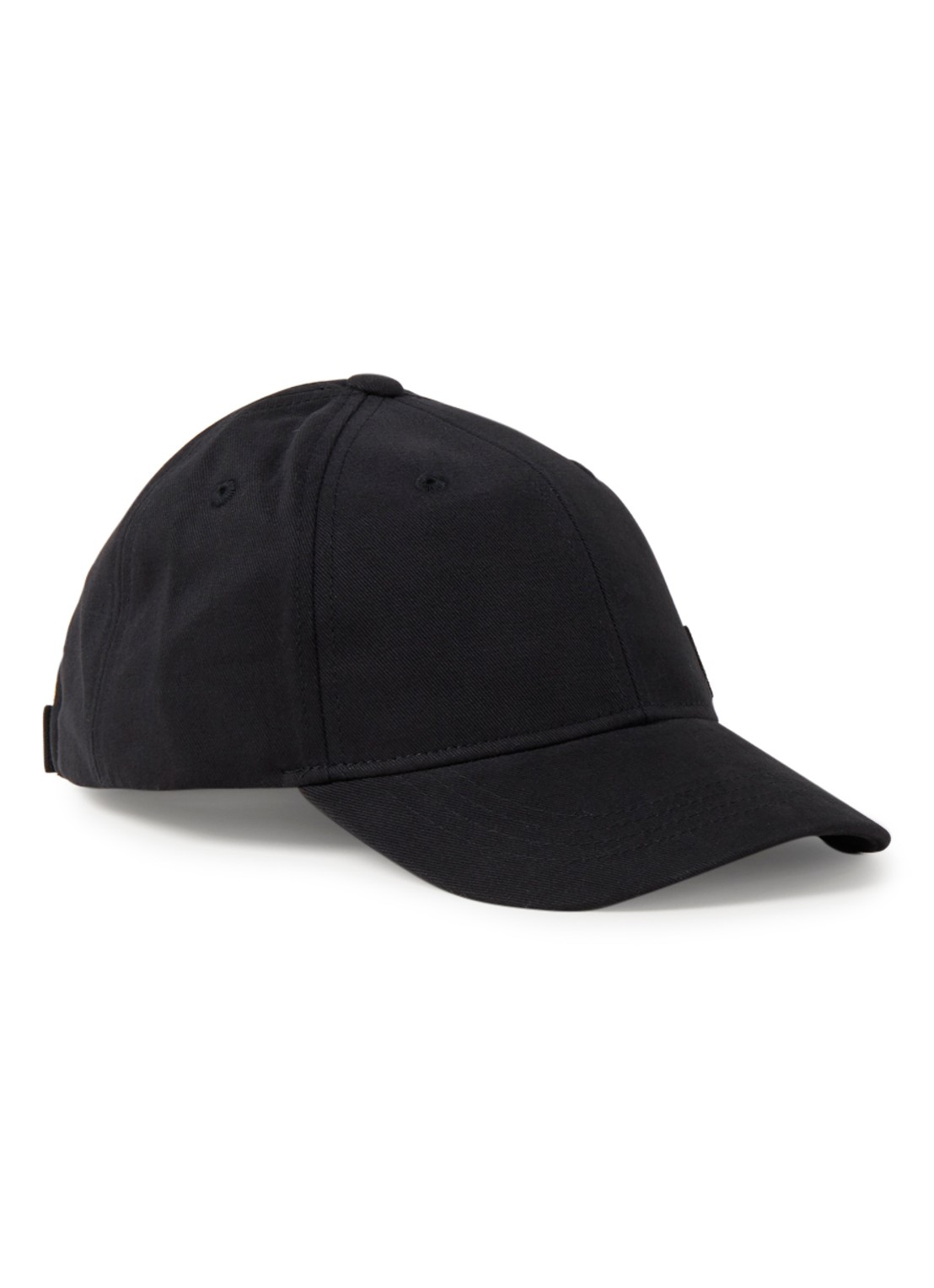 Lyle & Scott Pet met logoborduring  - voorkant zwart