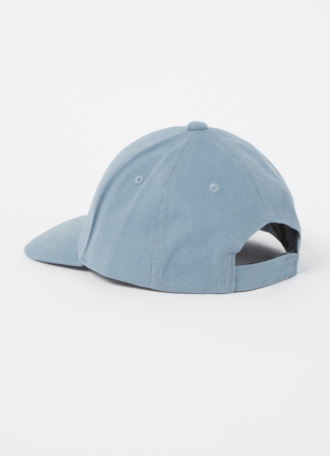 Lyle & Scott Pet met logoborduring  - achterkant 2 blauwgrijs