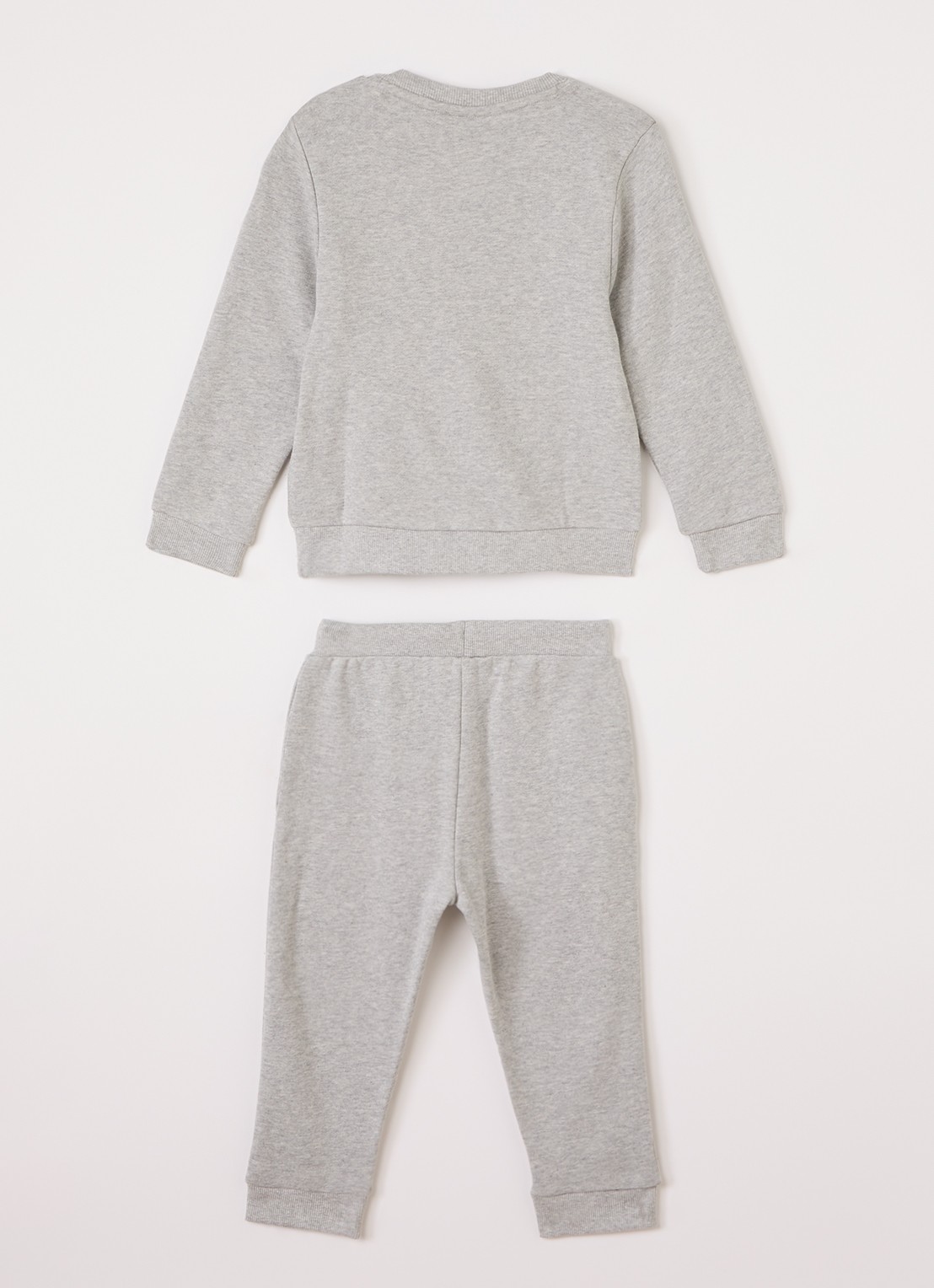 Lyle & Scott Set van sweater met joggingbroek 2-delig - voorkant 2 lichtgrijs