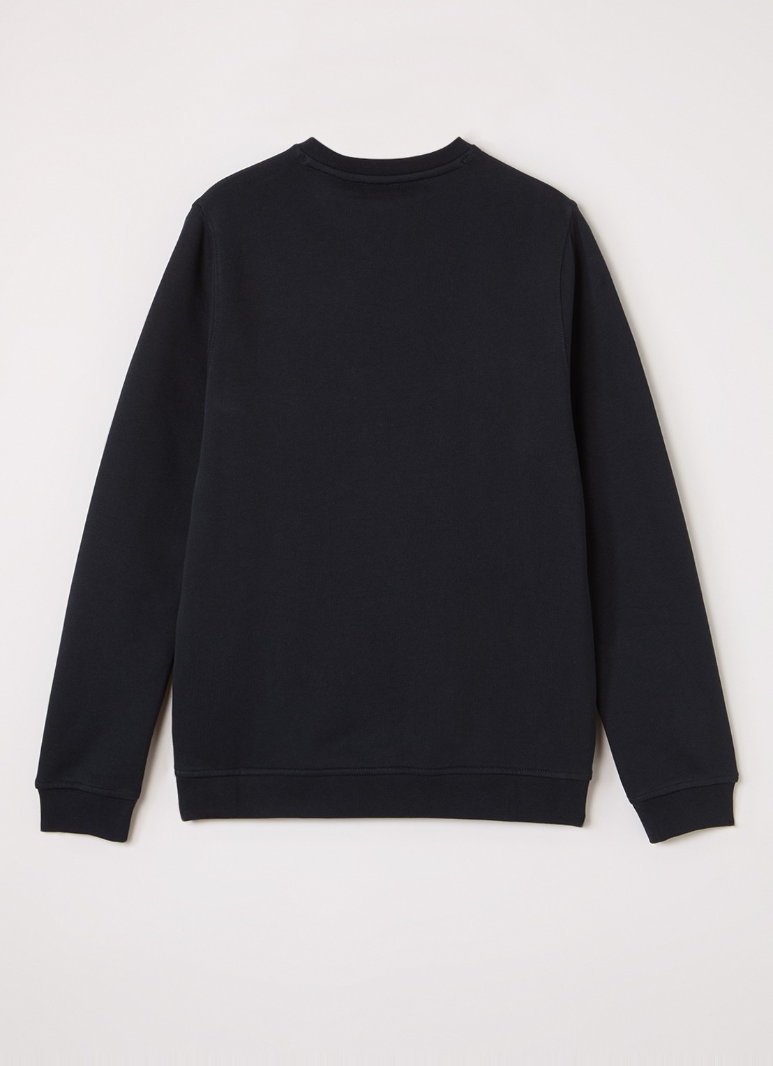 Lyle & Scott Sweater met logoborduring - voorkant 3 donkerblauw