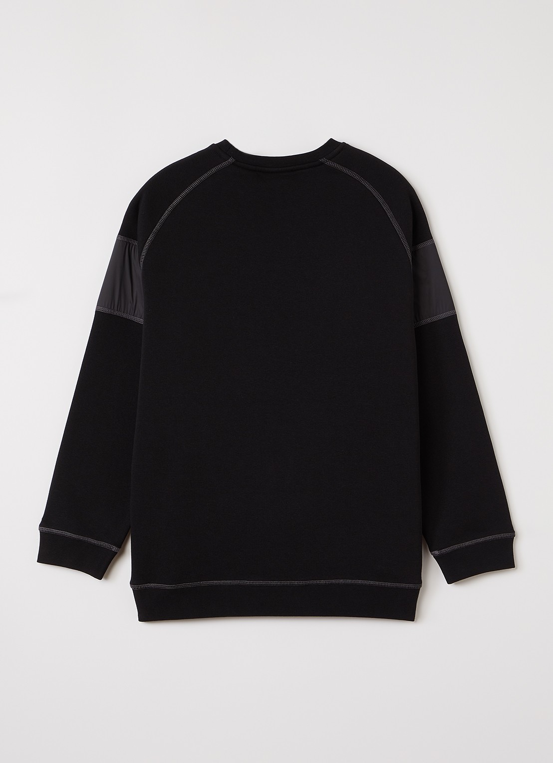 Lyle & Scott Sweater met logoborduring - voorkant 3 zwart