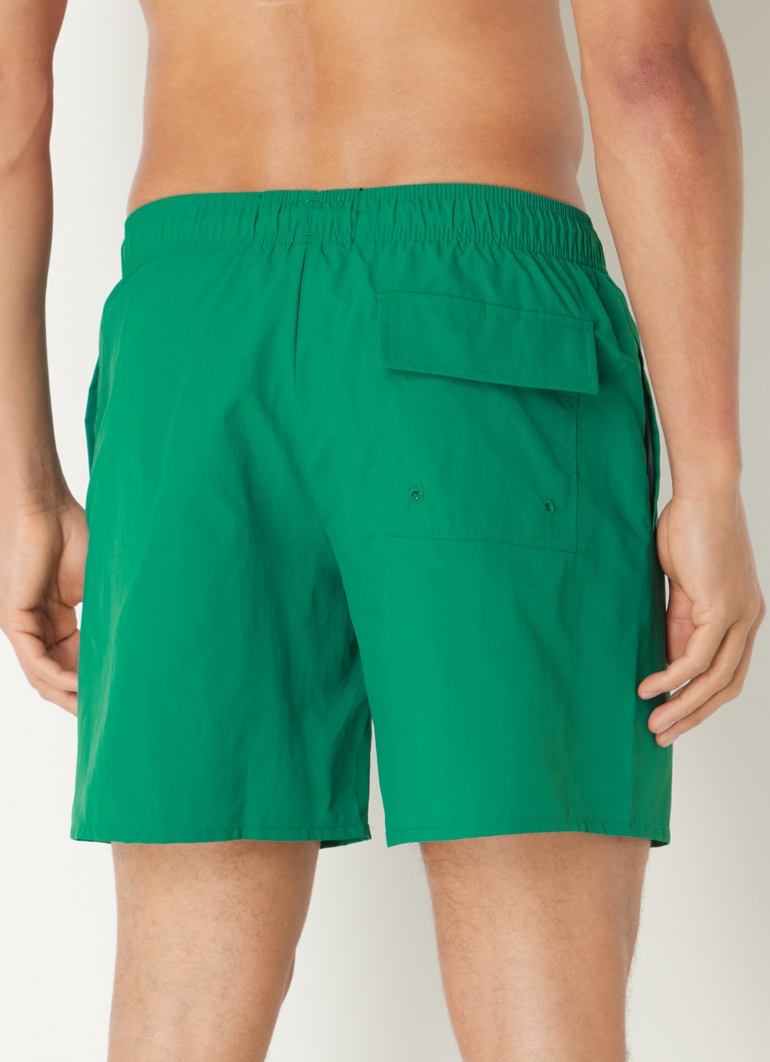 Lyle & Scott Zwemshorts met steekzakken en logo - achterkant 4 groen