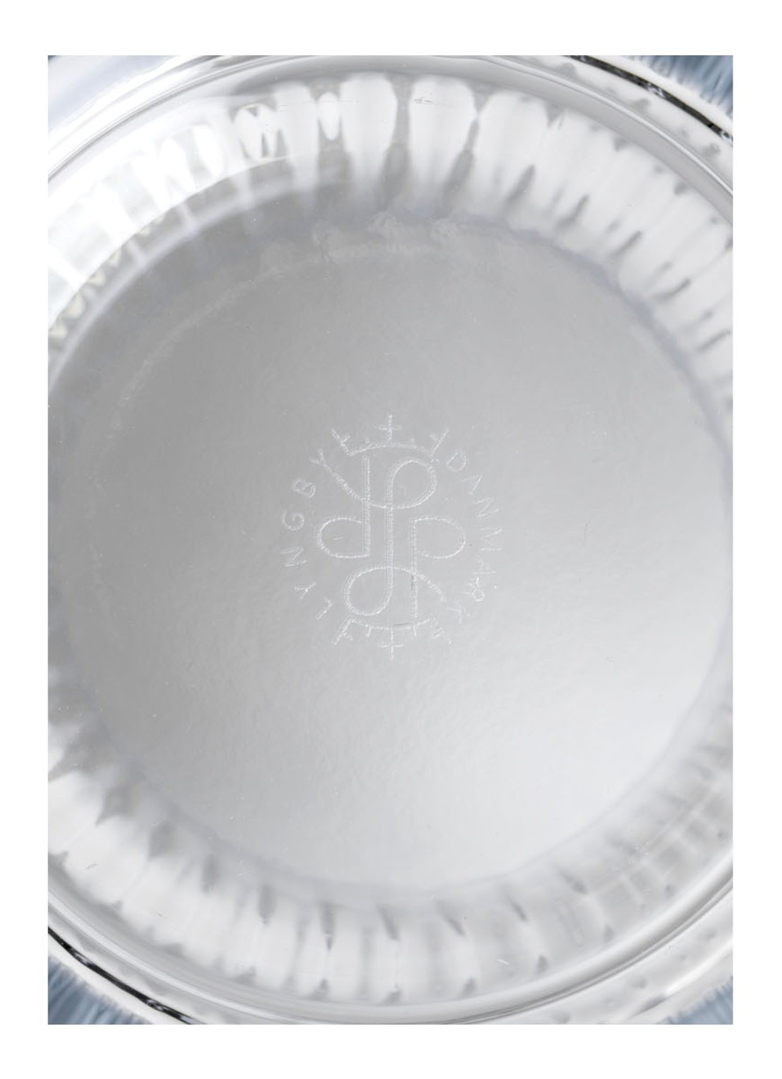 Lyngby Porcelaen Lyngby vaas 20 cm - detail 4 transparant