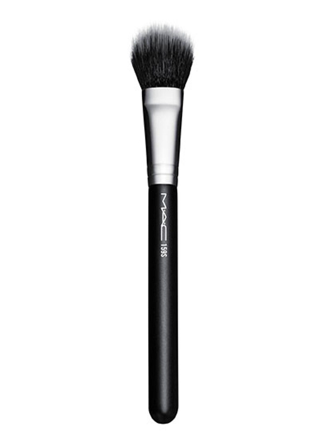 M·A·C 159 Synthetic Duo Fibre Blush Brush - kwast - voorkant zwart