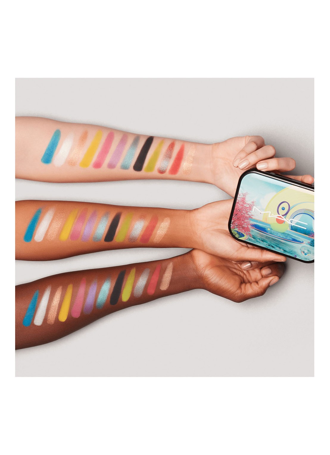 M·A·C Connect In Colour Eye Shadow Palette X12 - oogschaduw palette - detail 2 hi-fi colour