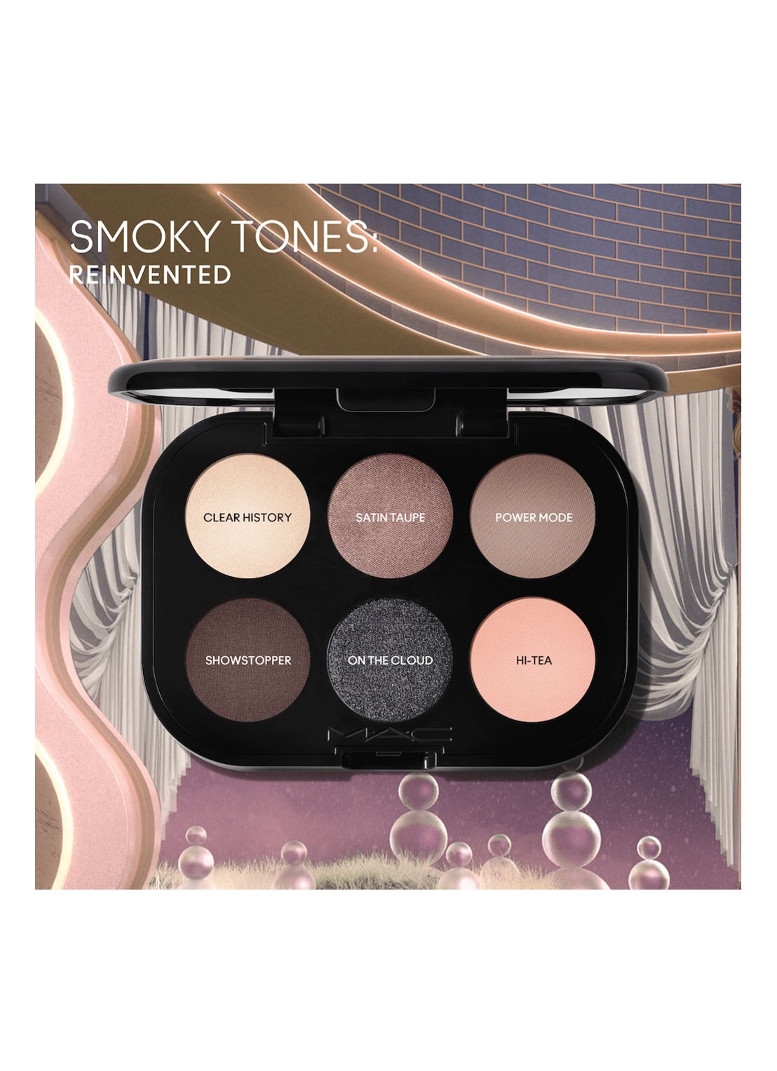 M·A·C  Connect In Colour Eye Shadow Palette X6 - oogschaduw palette - detail 4 encrypted kryptonite