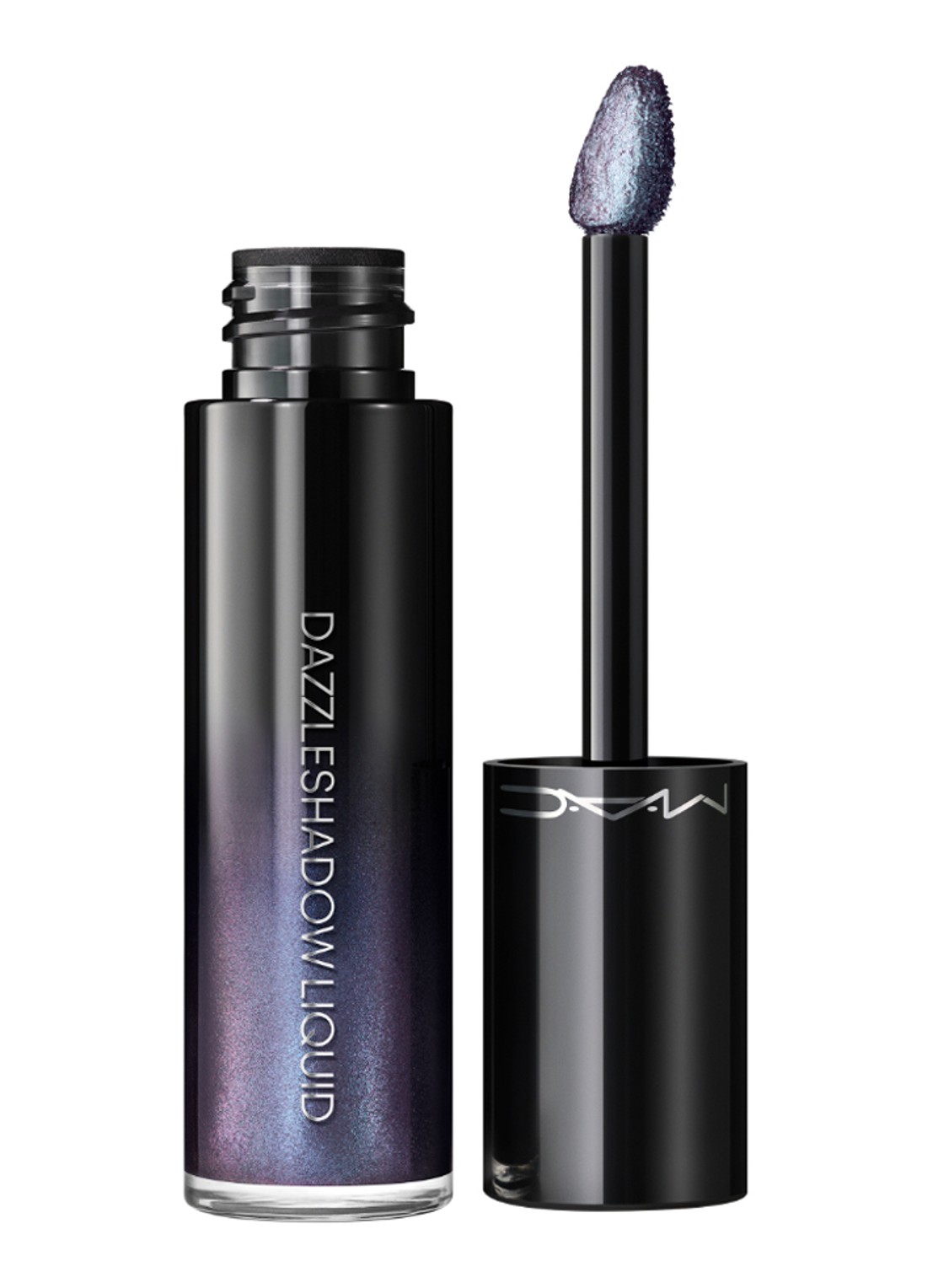 M·A·C Dazzleshadow Liquid Eye Shadow - vloeibare oogschaduw - voorkant 4 midnight haze