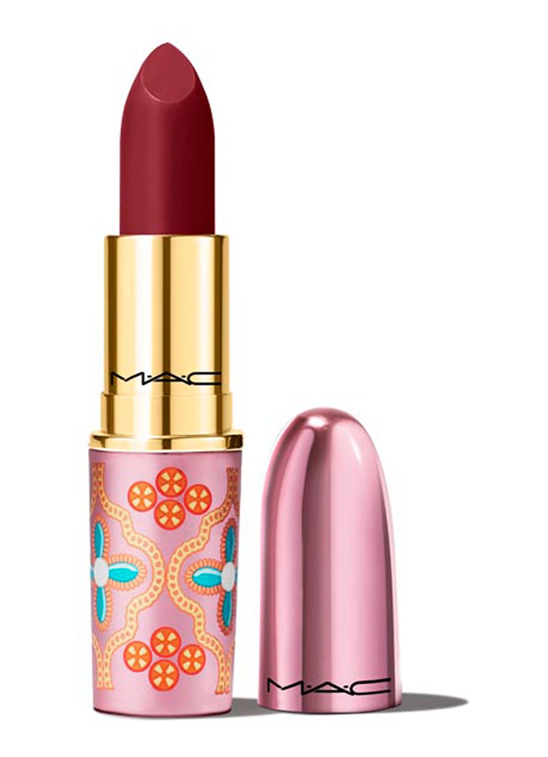 M·A·C Diwali Satin Lipstick - voorkant 2 warm wishes