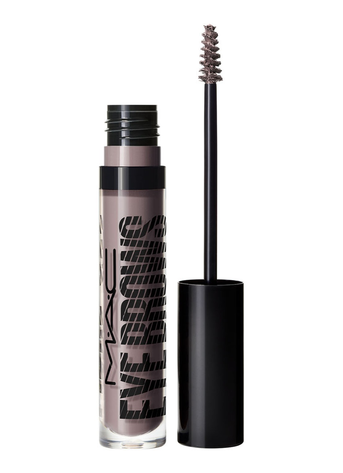M·A·C Eye Brows Big Boost Fibre Gel - wenkbrauwgel - voorkant thunder