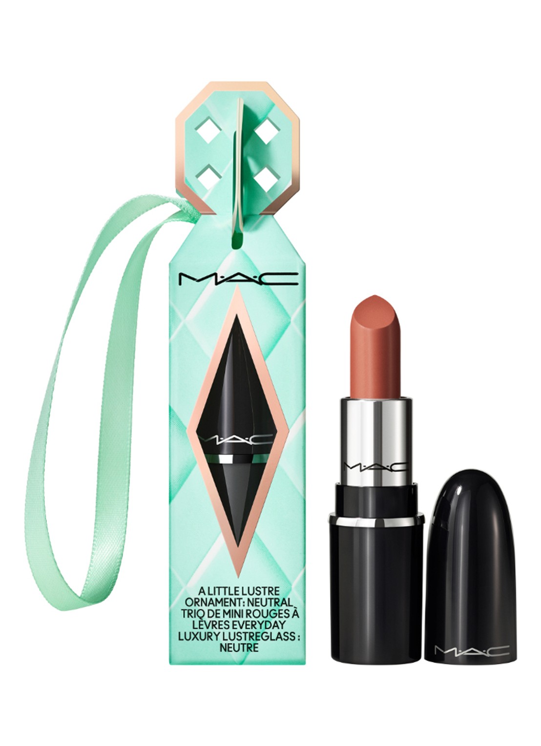 M.A.C Glazed Galaxy Mini Lustreglass Gift - lipstick - voorkant thanks, it’s m·a·c!