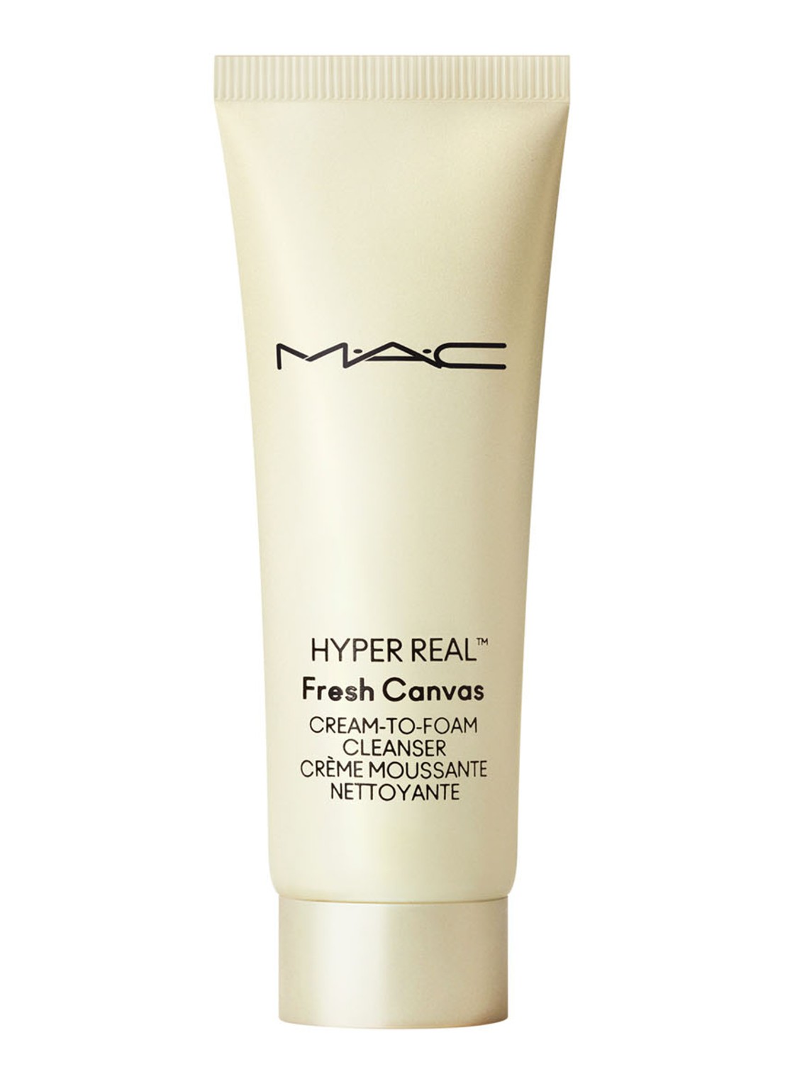 M·A·C Hyper Real Fresh Canvas Cream-To-Foam Cleanser Mini - travel size cleanser - voorkant 2 undefined