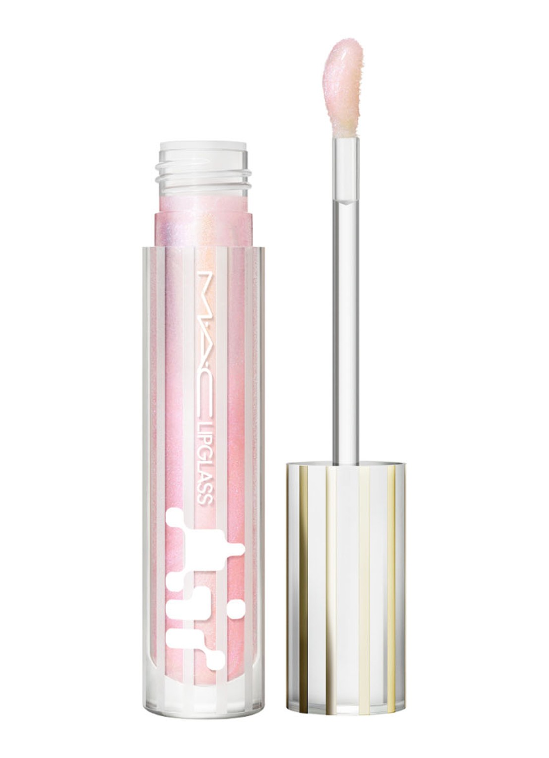 M·A·C Lipglass Air Non-Sticky Gloss - lipgloss  - voorkant frozen