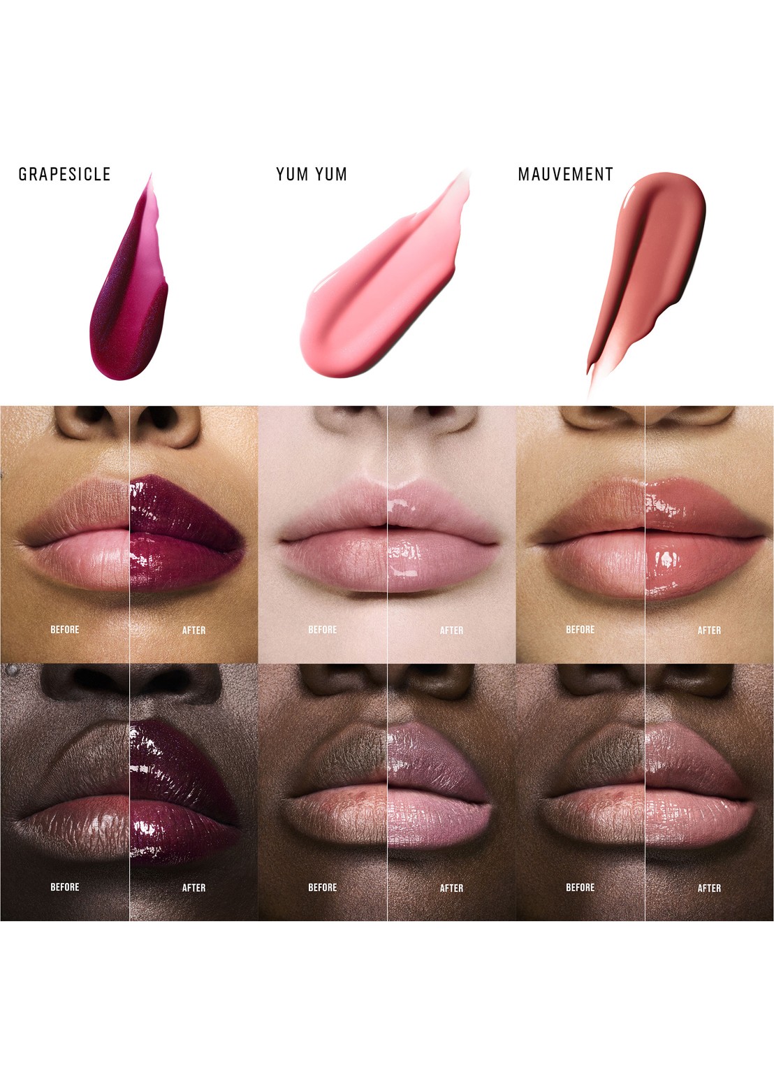 M·A·C Lipglass Cushion High-Pigment Lip Oil - detail 7 grapesicle