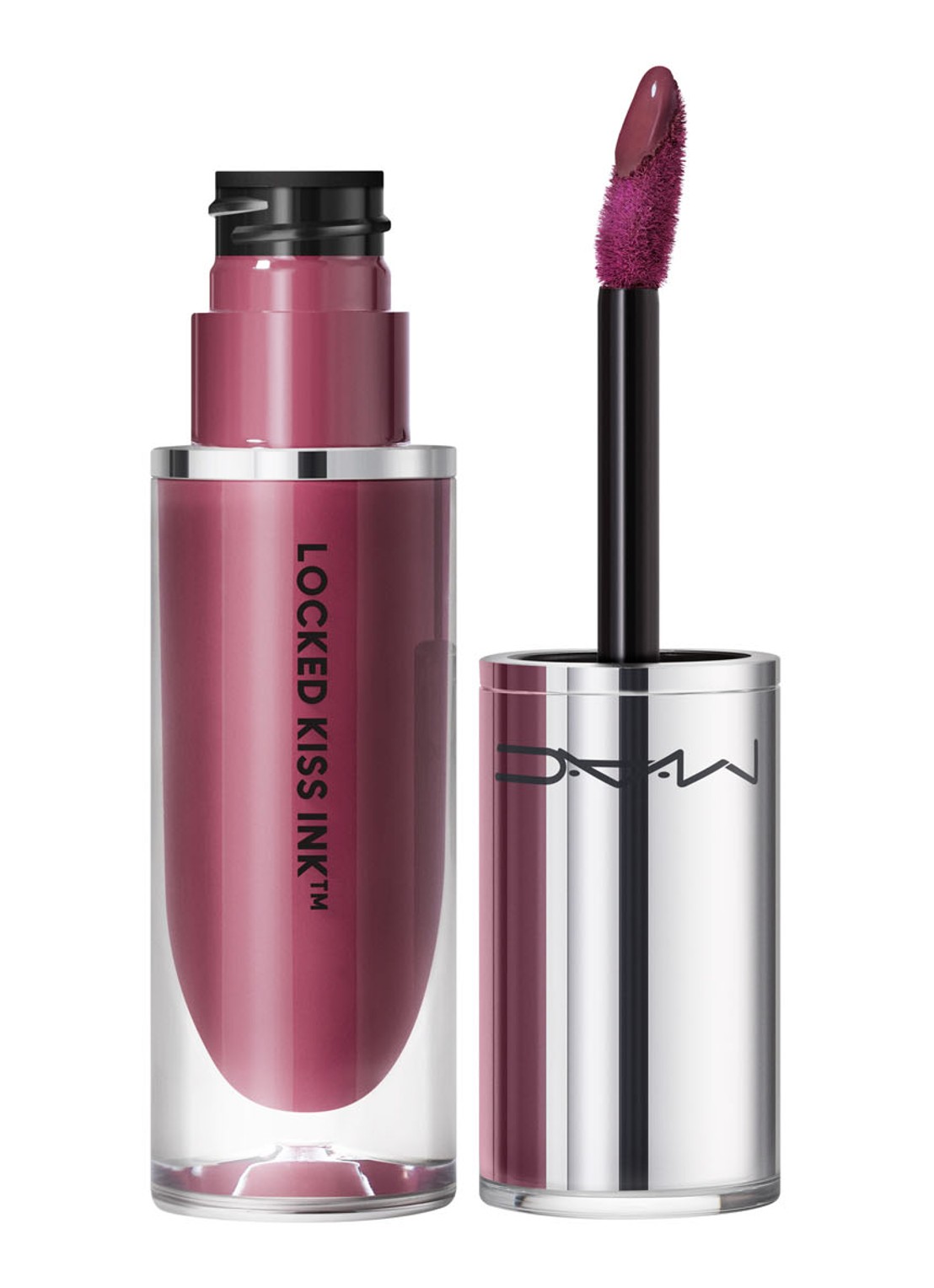 M·A·C Locked Kiss Liquid Lipcolour - vloeibare lipstick - voorkant 3 opulence