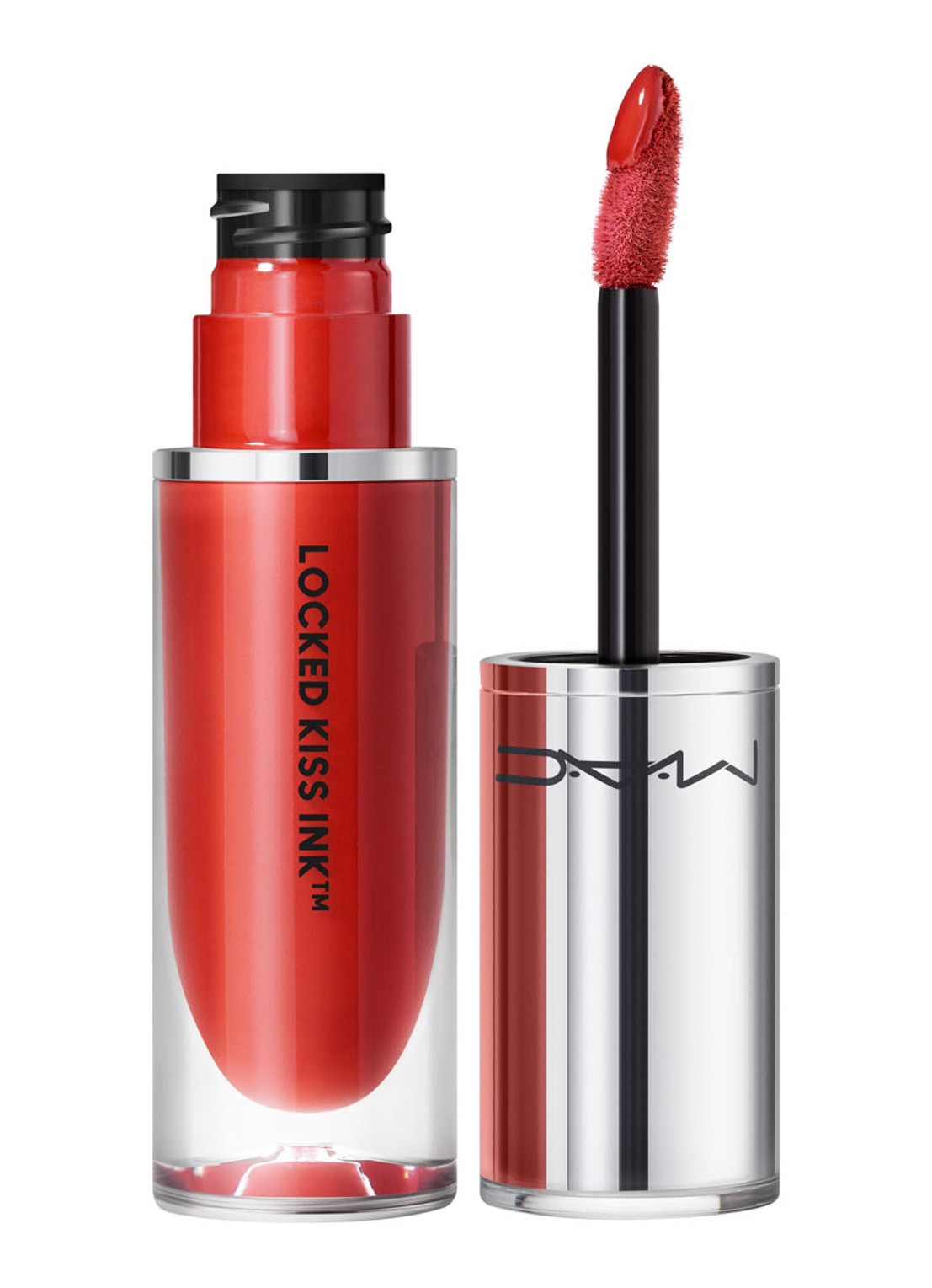 M·A·C Locked Kiss Liquid Lipcolour - vloeibare lipstick - voorkant 3 doyenne