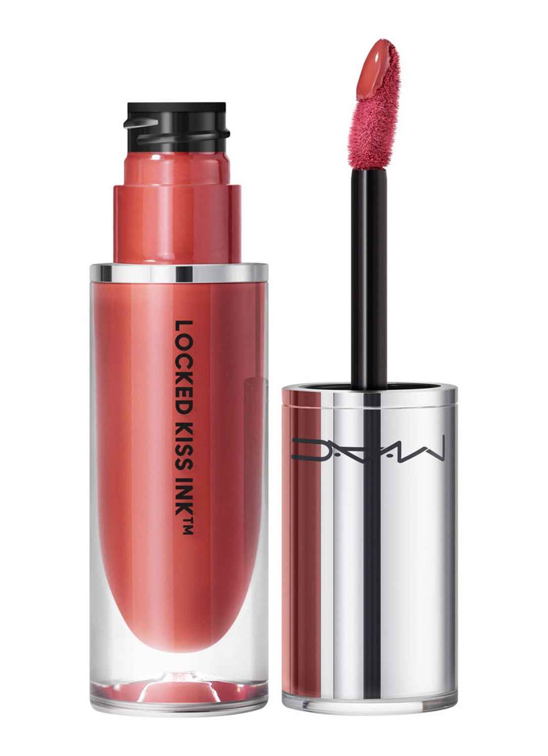 M·A·C Locked Kiss Liquid Lipcolour - vloeibare lipstick - voorkant 3 mull it over & over
